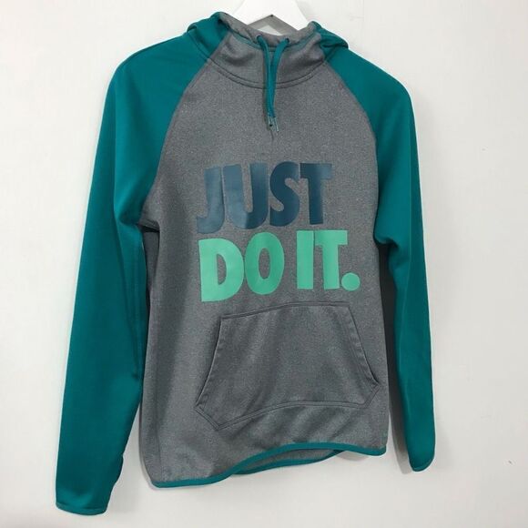 Nike Therma Fit Just Do It Hoodie Sweatshirt small - Picture 12 of 12